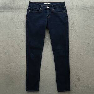 Levi's 524 Jeans Junior's Size 5M Low-Rise Skinny Denim 30.5" Inseam Stretch